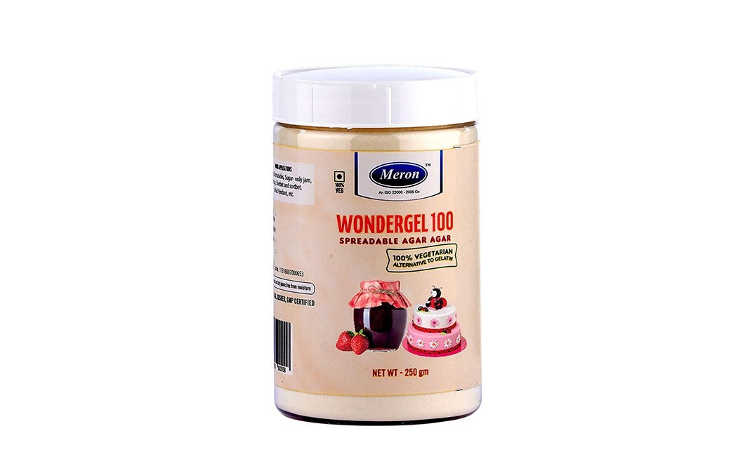 Meron Wondergel 100 Spreadable Agar Agar   Jar  250 grams